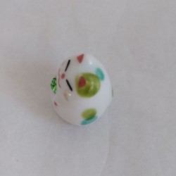 Mini Lucky cat- green