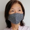 Mascherina giapponese, decoro Aasnoha, per donne