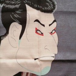 Furoshiki 50cm Sharaku "Actor"