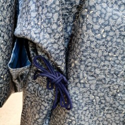 Giacca Kimono blu