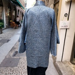 Giacca Kimono blu