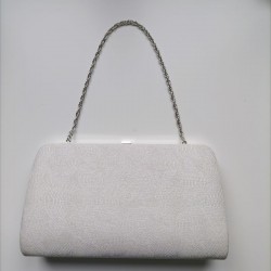 Kimono silk bag- white