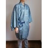 Giacca Kimono blu