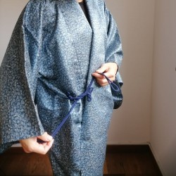 Giacca Kimono blu