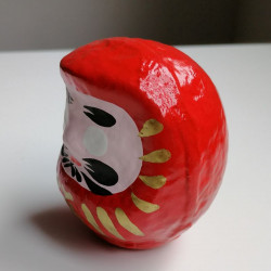 Red Daruma 9cm