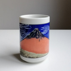 Bicchiere Vulcano di Hokusai