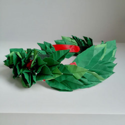 Origami crown