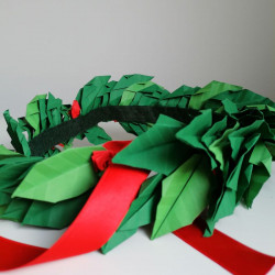 Corona di laurea in Origami
