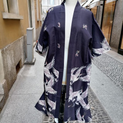 Giacca lunga stile kimono