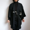 Kimono giacca haori nero