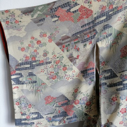 Kimono Komon Cream