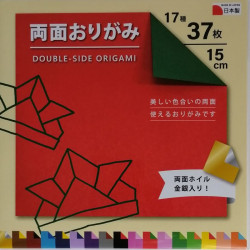 Origami bi-colori