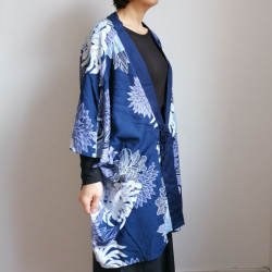 Giacca stile Kimono -Crisantemi