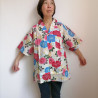 Aloha shirts Peony white L