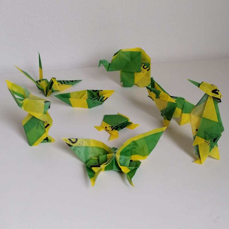 Origami animaletti Gucci Vault