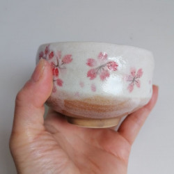 Matcha bowl S -Sakura pink