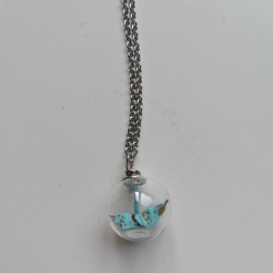 Necklace Crane in bubble...