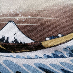 Furoshiki 70cm Big waves of Hokusai