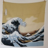 Furoshiki 70cm Big waves of Hokusai