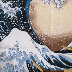 Furoshiki 70cm Onda di Hokusai