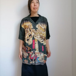 Aloha shirts Kuniyoshi Skeleton