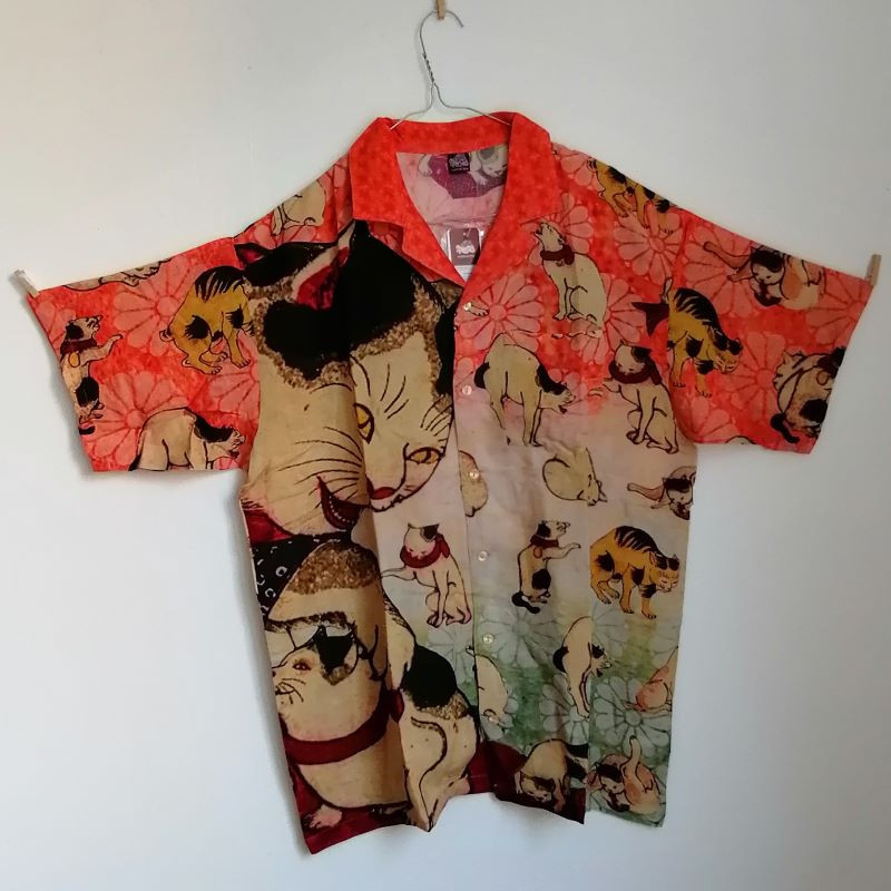 Aloha shirts Kunitoshi Cats