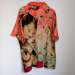 Aloha shirts Kunitoshi Cats