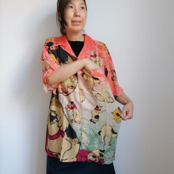 Aloha shirts Kunitoshi Cats