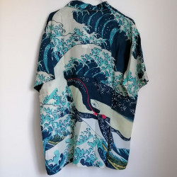 Aloha shirts Kuniyoshi Whale