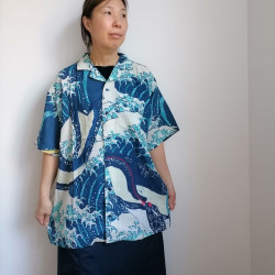 Aloha shirts Kuniyoshi Whale