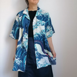 Aloha shirts Kuniyoshi Whale