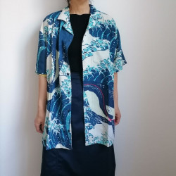 Aloha shirts Kuniyoshi Whale