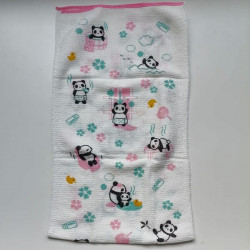 Body wash towel panda