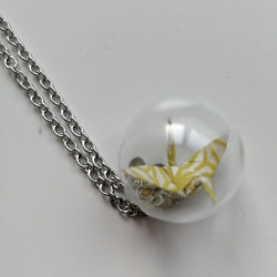 Necklace Crane in bubble...