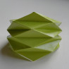 Origami Paper bracelet yellowgreen