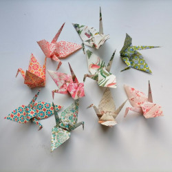 10 Origami Crane