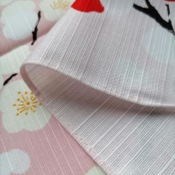 Furoshiki 50cm- Snow on plum flower