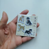 Mini Sticky -Shiba dogs