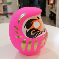 Pink Daruma 12cm