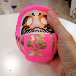 Pink Daruma 12cm