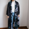 Kimono robe rayon -Peony