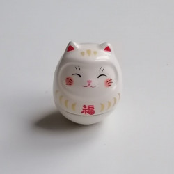 Dondolina gatto NekoDaruma bianco