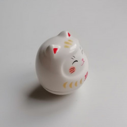 Dondolina gatto NekoDaruma bianco