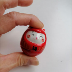 Swing Neko-Daruma red