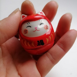 Swing Neko-Daruma red