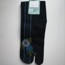 Tabi socks flower navy 38-40