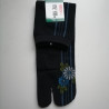 Tabi socks flower navy 38-40