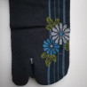 Tabi socks flower navy 38-40