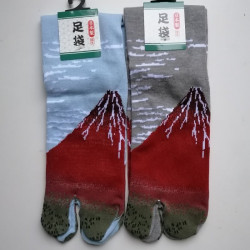 Tabi socks Mt.Fuji Hokusai...