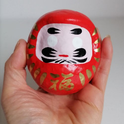 Daruma 9cm rosso